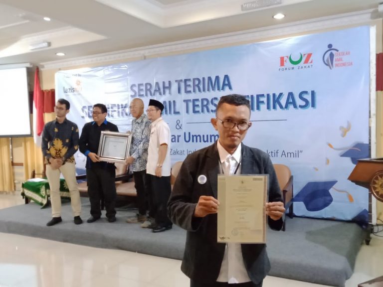 Alhamdulillah, Amil LAZDAI Lulus Uji Kompetensi Sertifikasi Amil