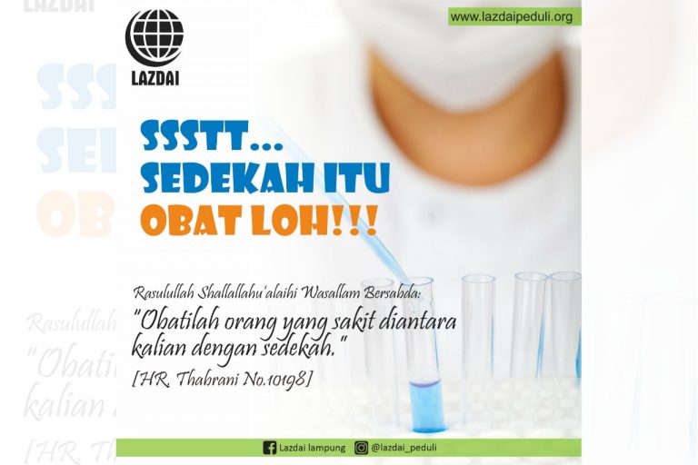 Hikmah Sedekah Dapat Menyembuhkan Penyakit