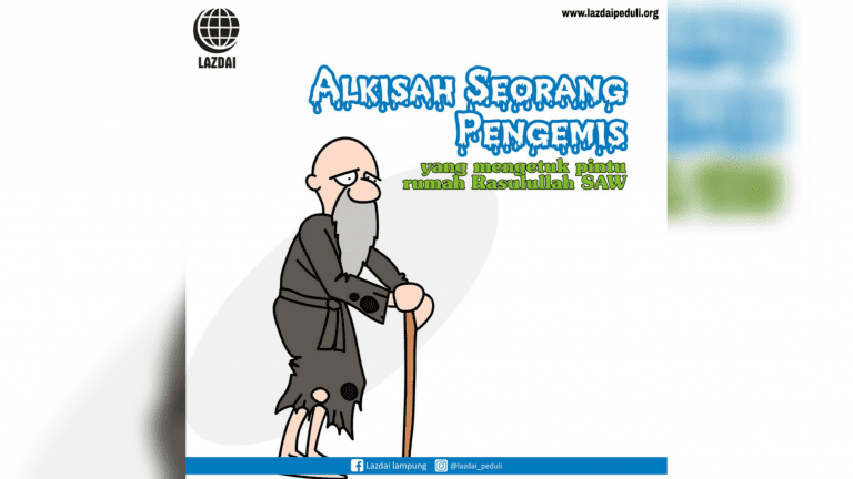 Alkisah seorang Pengemis Mengetuk pintu Rumah Rasulullah SAW