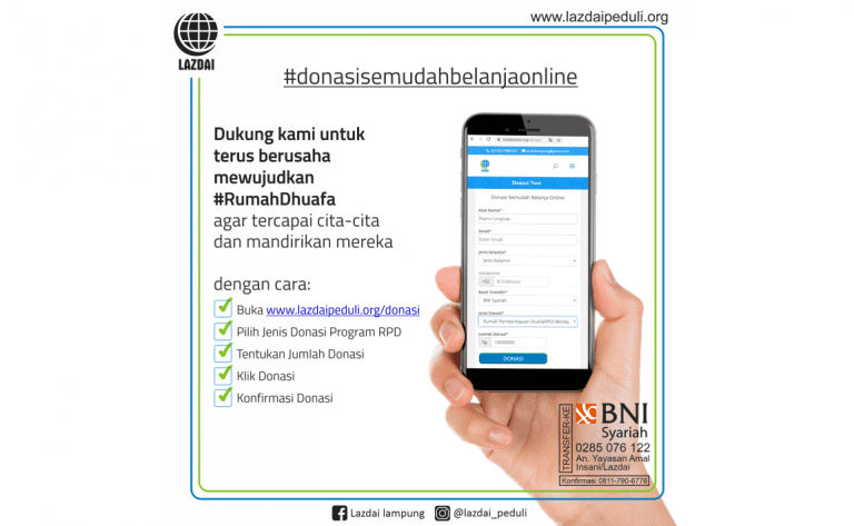 Bantu Rumah Pemberdayaan Dhuafa Untuk Wujudkan cita-cita dan Mandirikan Mereka