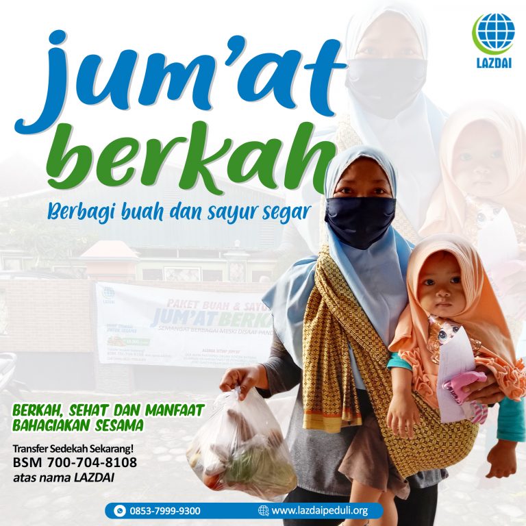 Jum’at Berkah, Saatnya Berbagi Senyuman Bahagia