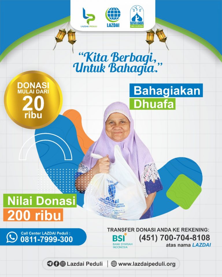 Bahagiakan Dhuafa