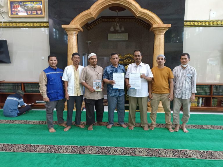 MoU DKM AL IMAN komplek HANKAM