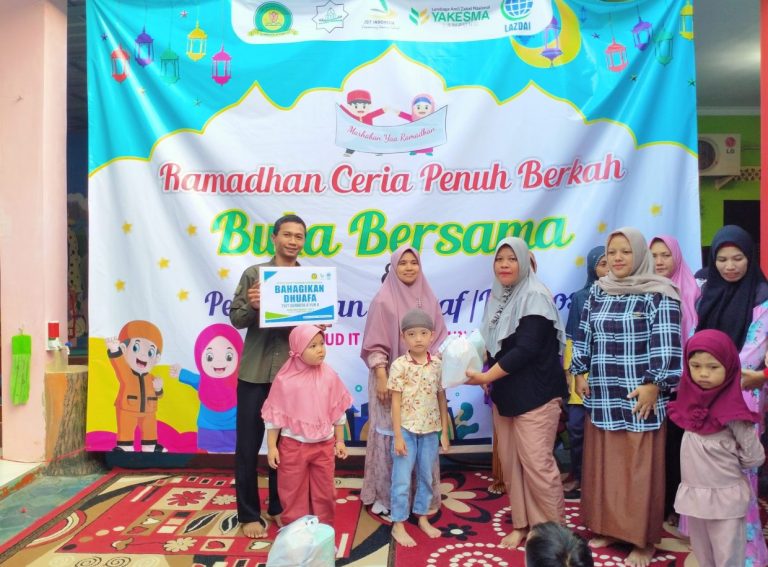 Lazdai Peduli Berbagi Paket dan Serah Terima Kencleng di TK Qurota’yun
