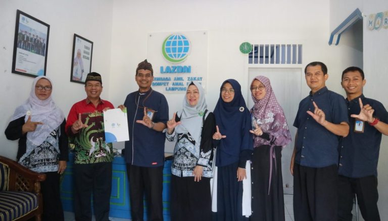 Monitoring Kementerian Agama Kota Bandarlampung ke Lazdai Peduli