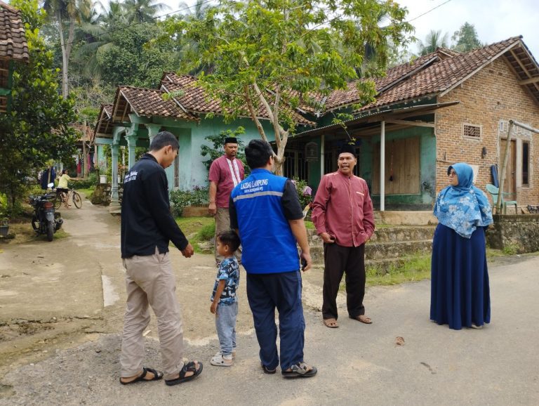 Tim LAZDAI Peduli Survey Lokasi Qurban ke Pelosok Lampung
