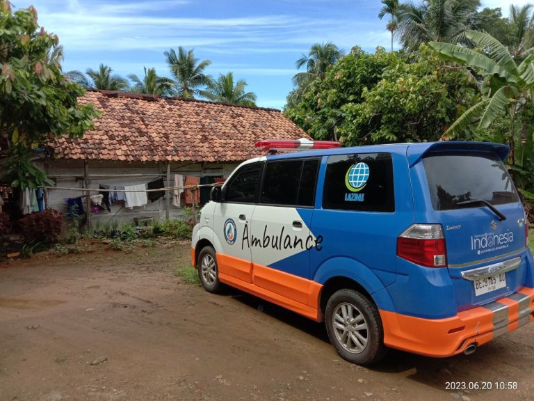 Lazdai Peduli Antar Jemput Pasien Menuju Rumah Sakit Bumi Waras