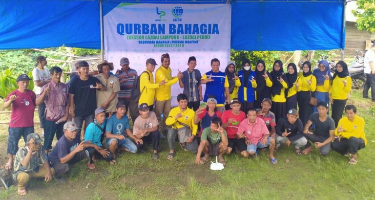 LAZDAI Berhasil Menyelenggarakan Puncak Qurban di Desa Baturaja setelah 45 Tahun
