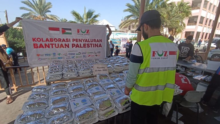 Bantuan Masyarakat Lampung Kembali tersalurkan Di Gaza, Palestina