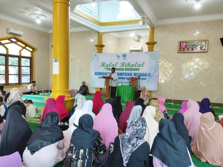 Perkuat Ukhuwah Islamiyah, LAZDAI Gelar Kajian Halal Bihalal Bersama Komunitas Lampung Mengaji