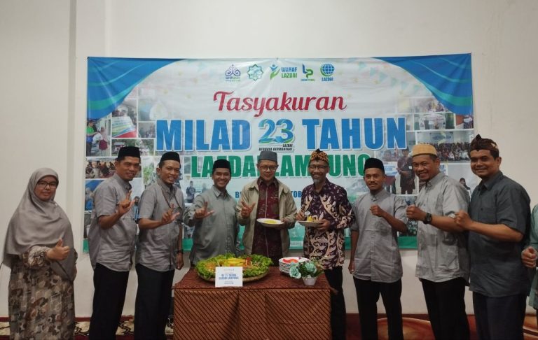 LAZDAI Lampung Rayakan Milad ke-23, Ustad Abdul Hakim Tegaskan Peran Strategis Zakat dalam Kesejahteraan Masyarakat