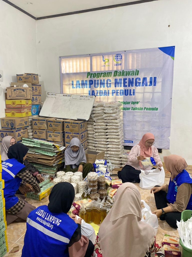 LAZDAI Peduli Bahagiakan Kaum Dhuafa dalam Program Ketahanan Pangan Bulan Ramadan