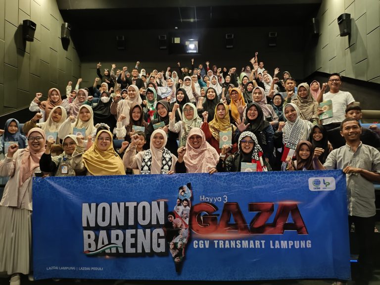 LAZDAI Adakan Nobar Film Gaza ke-6 Bersama Ibu Bupati Pringsewu, Wujud Nyata Dukungan untuk Palestina